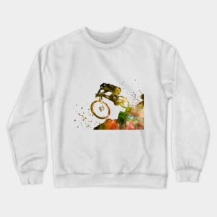 Downhill mountain biking Crewneck Sweatshirt